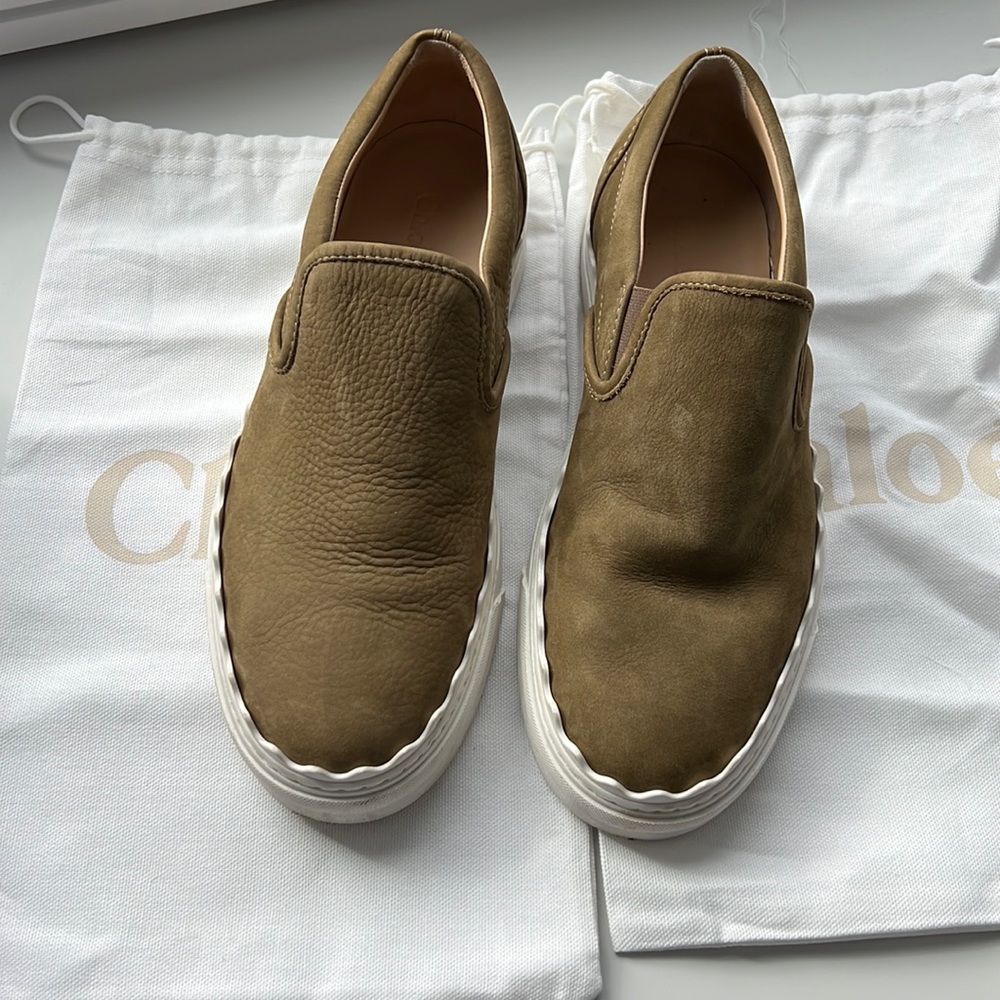Chloe slip on sneakers